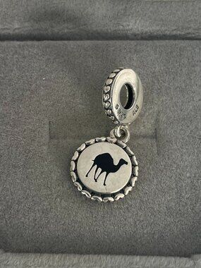 Pandora Camel charm Pendant, S925 Sterling Silver